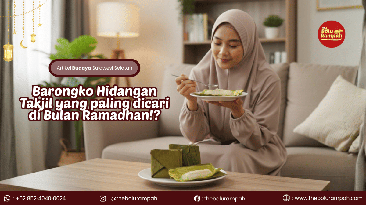 Barongko Takjil Viral Makassar Favorit Saat Ramadhan