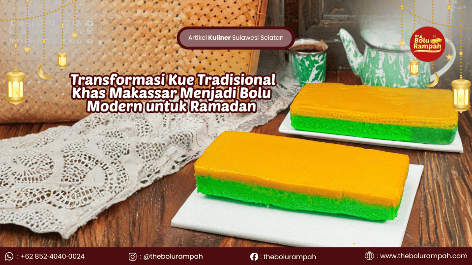Bolu Sikaporo: Transformasi Kue Tradisional Khas Makassar Menjadi Bolu Modern untuk Ramadan