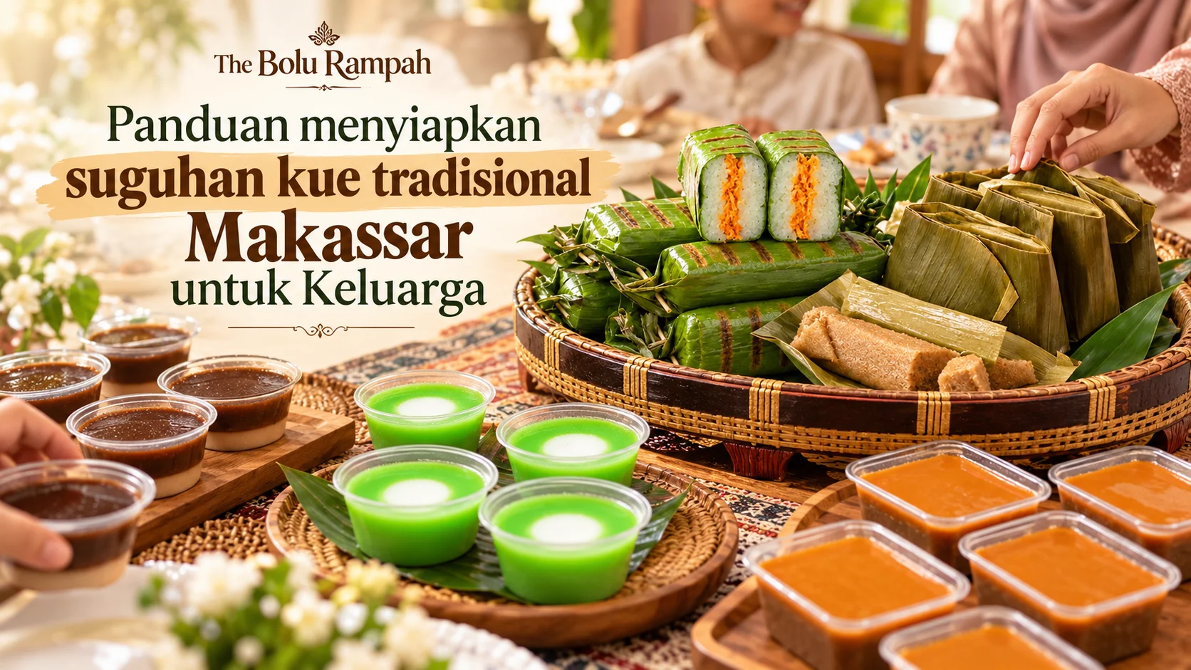 Cara Menyiapkan Suguhan Kue Tradisional Makassar untuk Acara Keluarga