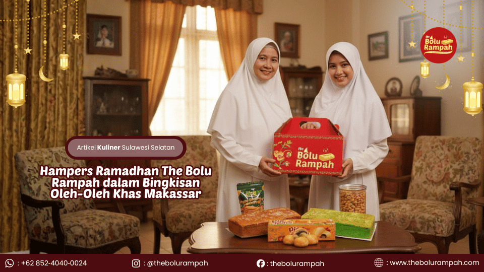Hampers Ramadhan The Bolu Rampah: Sentuhan Kain Lagosi dalam Bingkisan Oleh-Oleh Khas Makassar