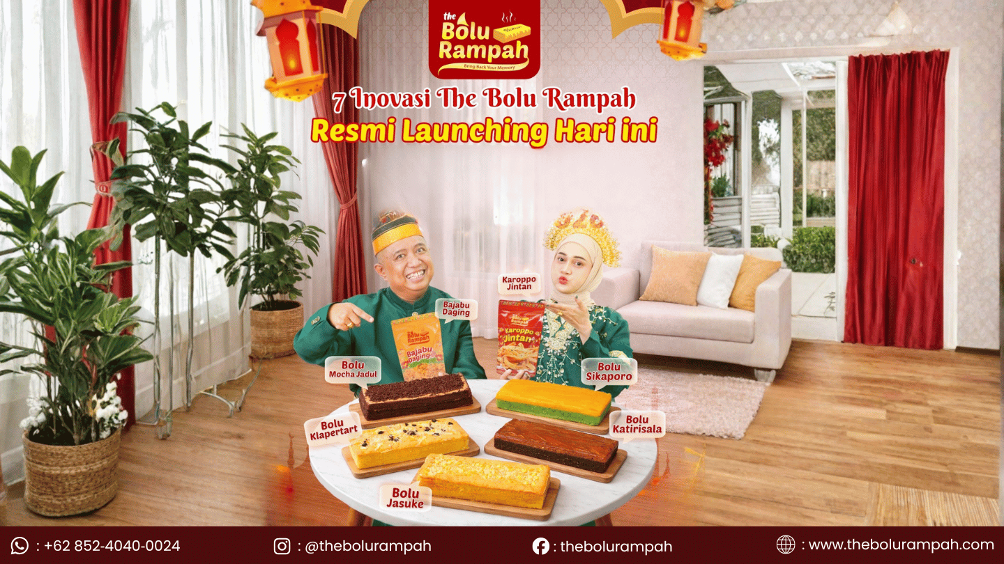 Launching 7 Produk Baru The Bolu Rampah untuk Ramadan Inovasi Oleh-Oleh Khas Makassar