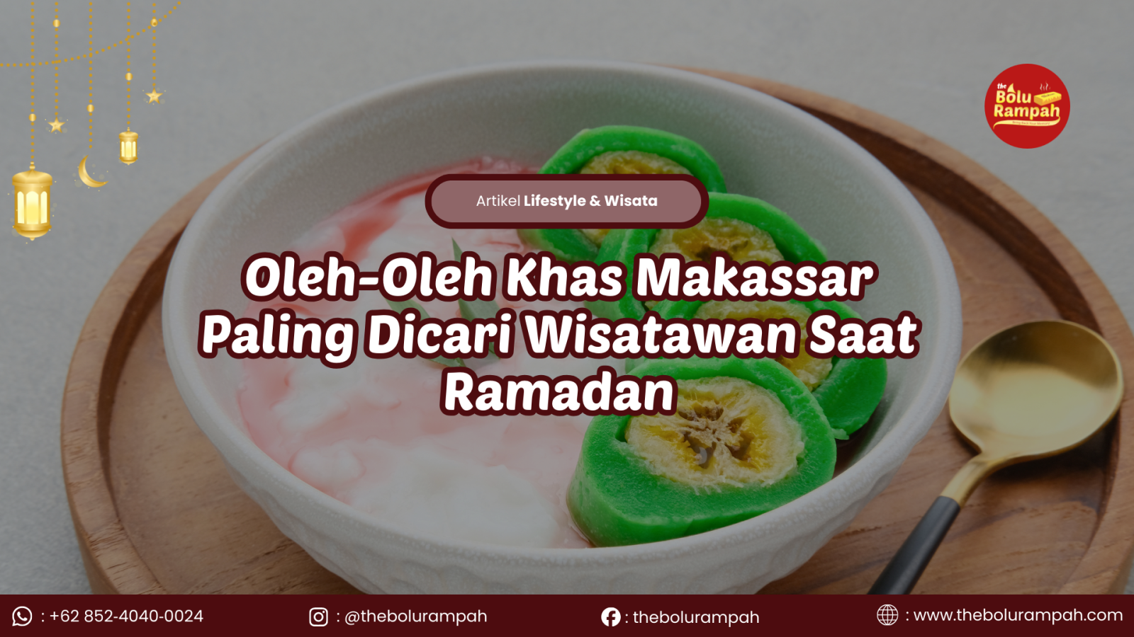 Oleh-Oleh Khas Makassar Paling Dicari Wisatawan Saat Ramadan