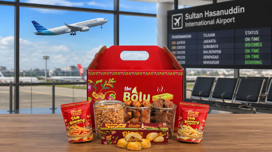 Garuda Indonesia Pilih The Bolu Rampah sebagai Oleh-Oleh Khas Makassar