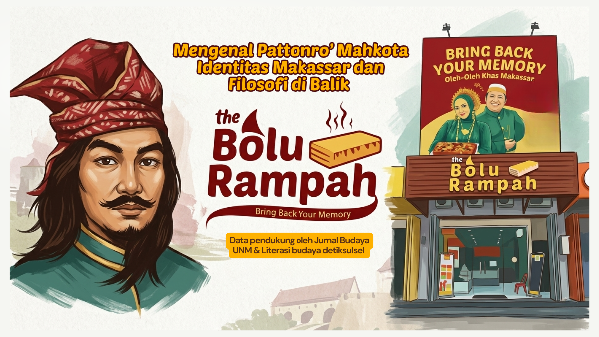 Pattonro’ Mahkota Identitas Makassar dan Filosofi di Balik The Bolu Rampah